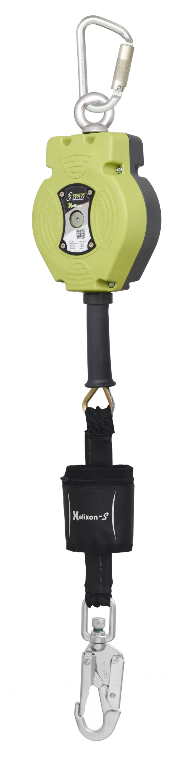Kratos HELIXON-S Stahldrahtseil 3,5m Rückzug