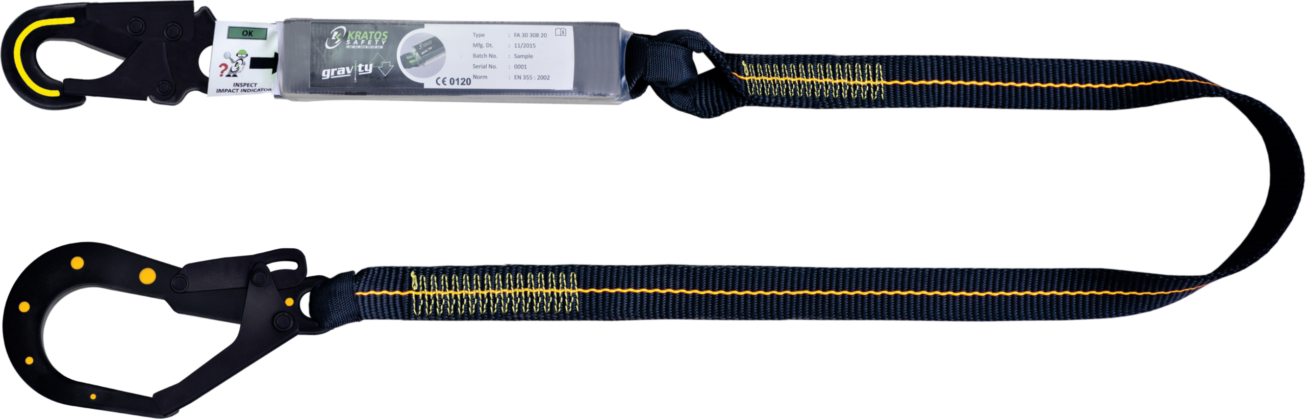 Kratos DIELECTRI VM Falldämpfer 2m