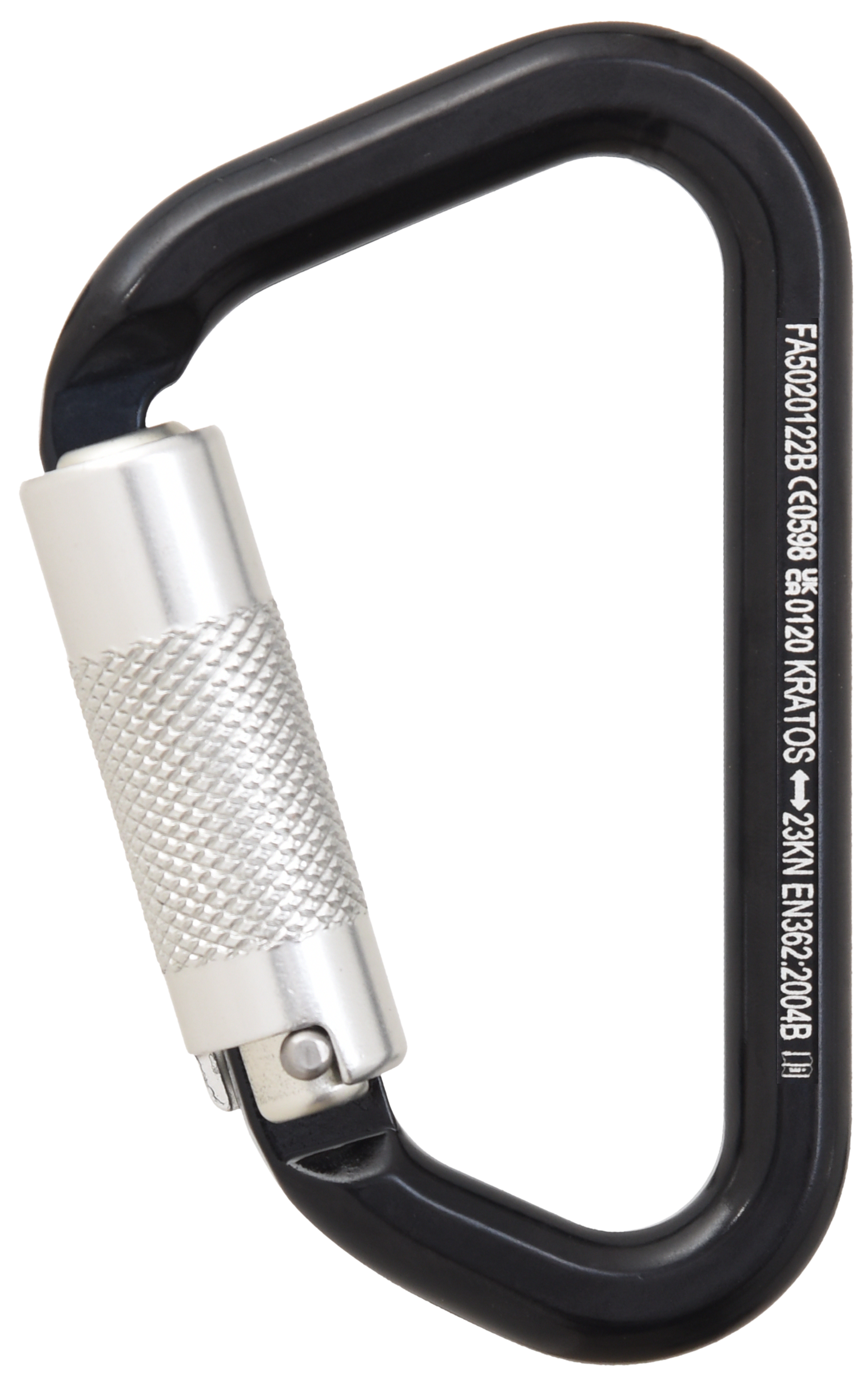 Kratos Aluminium-Karabiner (Twistlock)