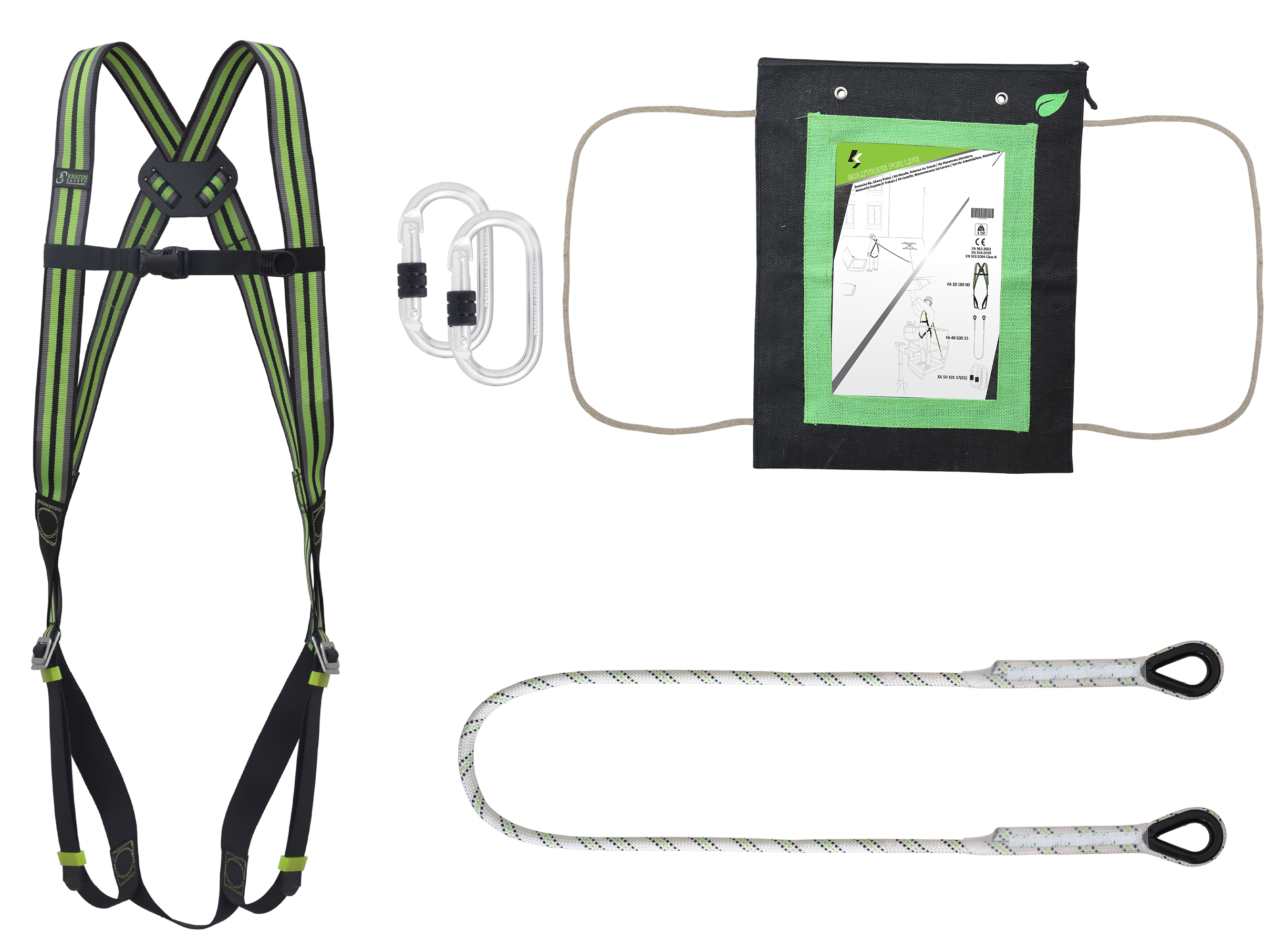 Kratos Set für Arbeitsbühne (Rückhalt)