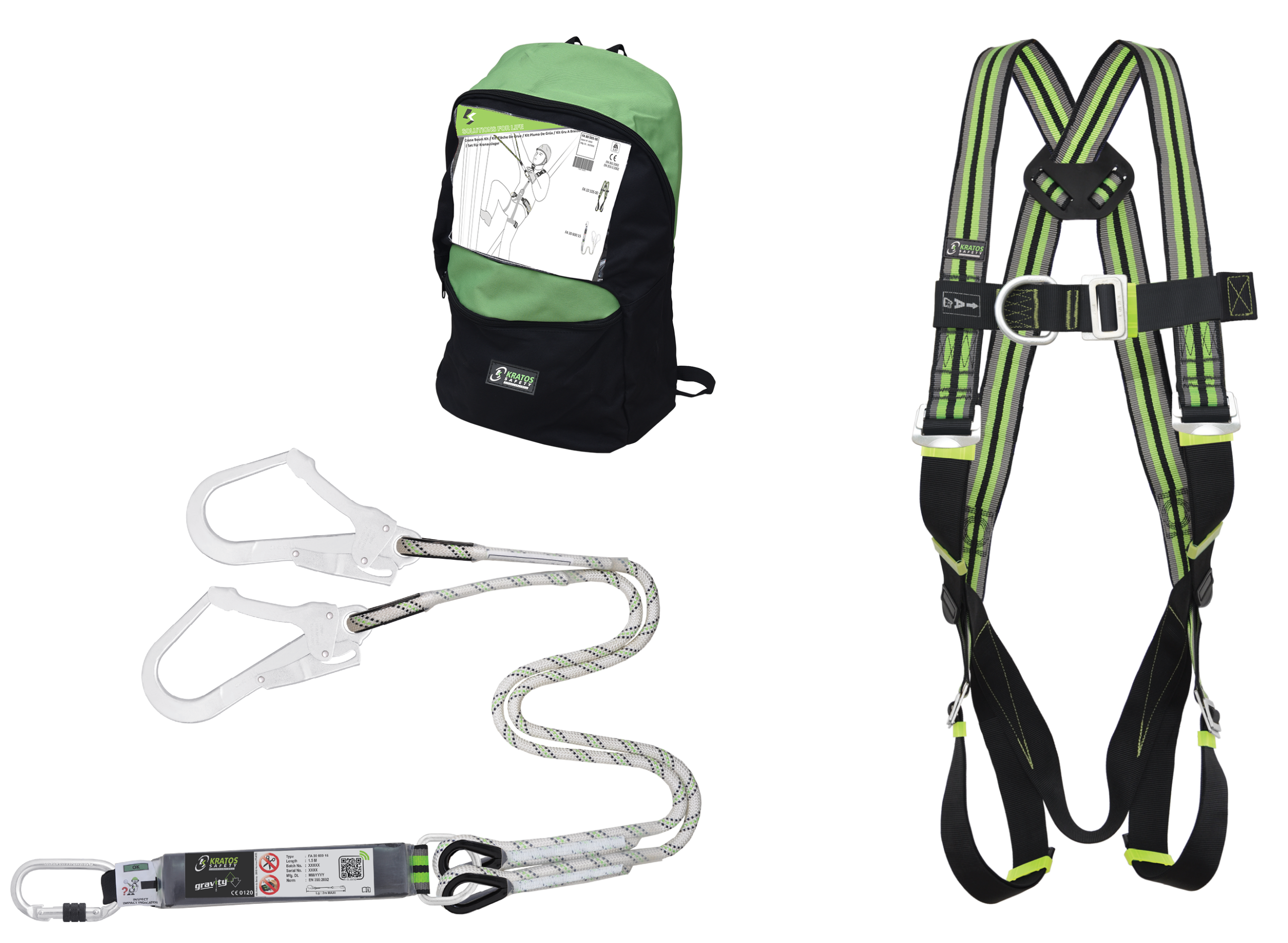 Kratos Set für Stahlbau & Kranausleger